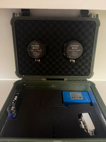 Fully Waterproof Custom Apache Case Dual 6.5 Speaker | Built & Shipped in Under a Week