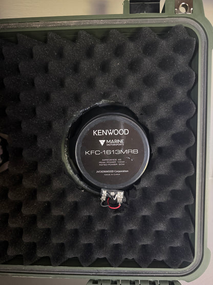 Fully Waterproof Custom Apache Case Dual 6.5 Speaker | Built & Shipped in Under a Week
